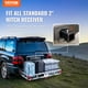 thumbnail image 2 of Transportador de carga Hitch VEVOR de aluminio con capacidad para 500 libras, 49,4 x 22,4 x 7,1 pulgadas, 2 of 9