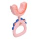 thumbnail image 3 of Cepillo de dientes lindo, cepillo de dientes en forma de U Cepillo de dientes en forma de U de 360° Cepillo de dientes manual Calidad de nivel superior, 3 of 8