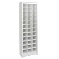 thumbnail image 1 of Prepac Space-Saving White Shoe Storage Cabinet, 1 of 5