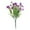 Purple, variant on VMWMSSR 14.5" Uv Resistant Artificial Flower Stems, Floral Bouquet With Greenery For Indoor Home Decor, Outdoor Garden, Vase Arrangements & Wedding(Watermelon Red-14.5")