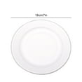 thumbnail image 3 of VONKY 10 Pieces Paper Round Plates Camping Birthday Dinnerware Set Stackable Hiking Backpacking Tableware Campers Accessories 6 Inch 7 Inch, 3 of 6