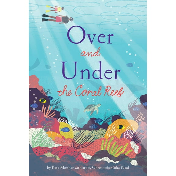 Over and Under Over and Under the Coral Reef, (Hardcover)