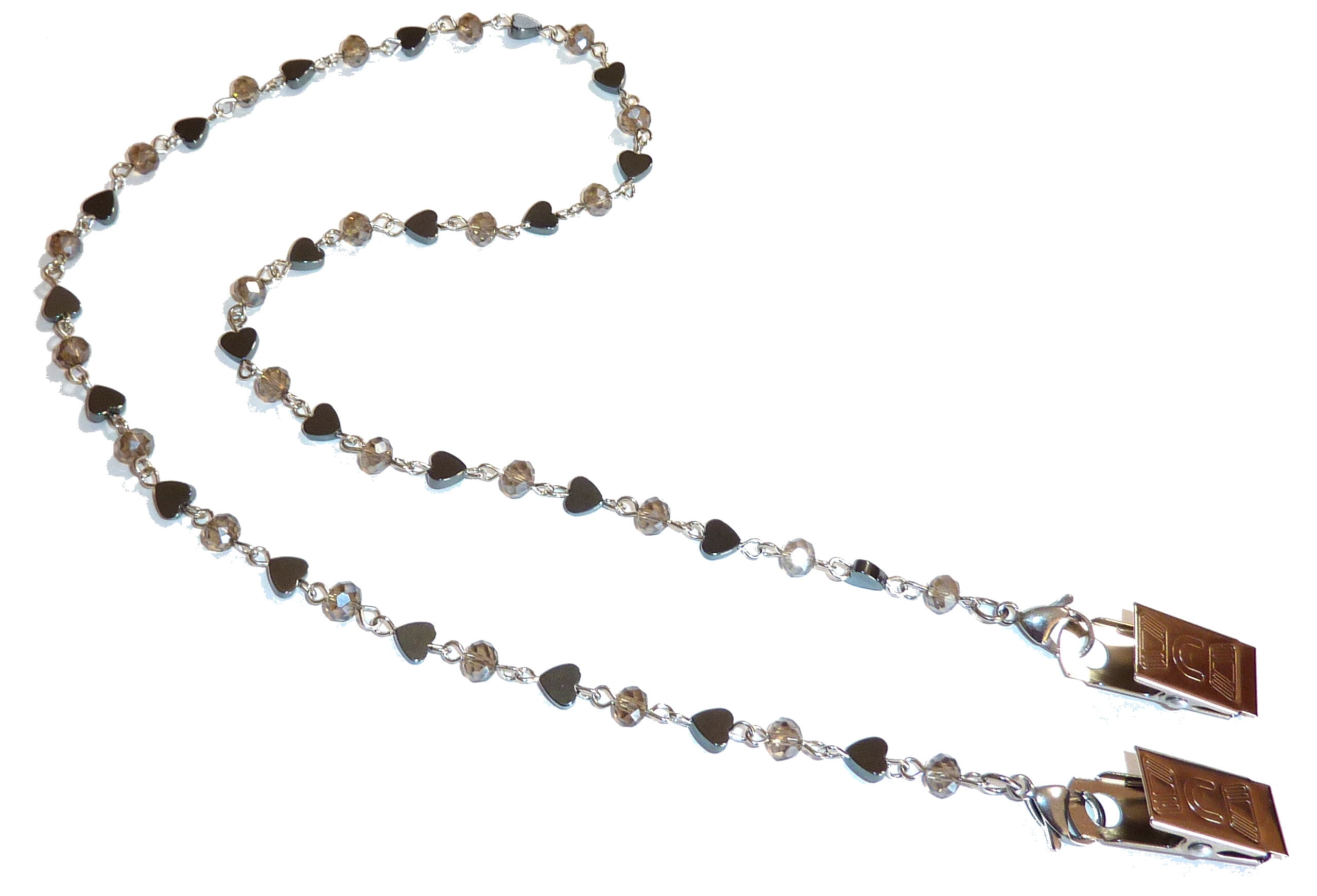 Hidden Hollow Beads Face Mask Holder, Made in USA, Holds Your Face