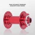 thumbnail image 3 of Buje delantero de bicicleta de montaña bujes de aleación de aluminio de baja fricción Proceso de corte CNC rojo de 32 orificios para reparación ANGGREK Otros, 3 of 8