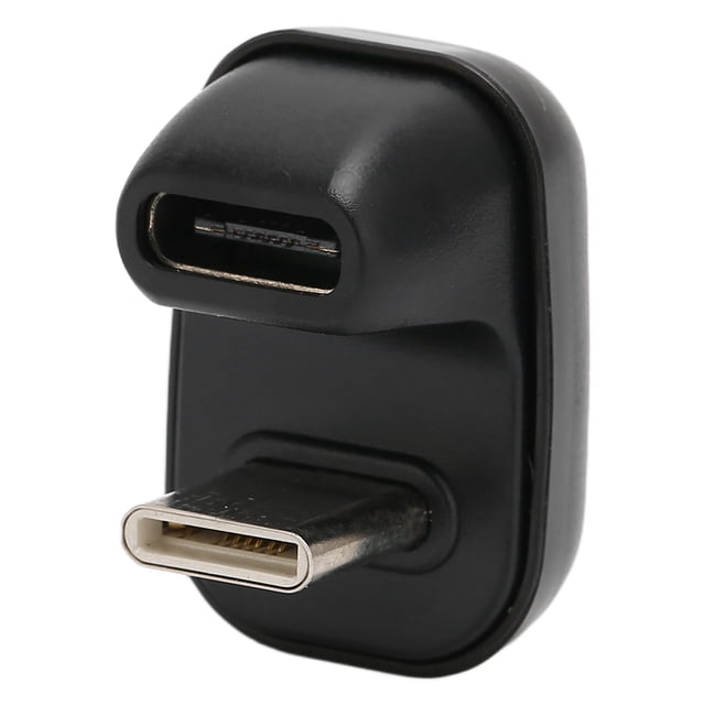 Codo tipo U Adaptador tipo C Interfaz USB2.0 Tipo C macho a tipo C hembra Extensor para teléfono móvil Tipo C macho a tipo C hembra U tipo 2.0