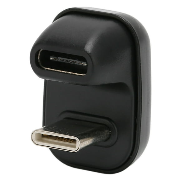 Type C Adapter, ABS Light Weight USB2.0 Interface Type C Male To C Female Extender For Mobile Phone Type C Male To Type C Female U Type 2.0
