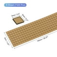 thumbnail image 2 of Uxcell 5 Pack 5 x 5mm Disco Tiles, Espejo Marrón Autoadhesivo Azulejos de Espejo de Vidrio, 2 of 6