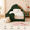 Green, variant on CZBZ Twin Dinosaur Bed with Upholstered Boucle Fabric, Solid Wood Platform Bed Frame with Safety Guardrails, Cute Bed, Noise-Free, No Box Spring Needed, 300LBS Capacity, Easy Assembly