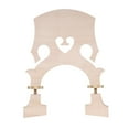 thumbnail image 1 of Labymos Standard Maple Bridge Replacement Part for 3/4 Size Double Bass Adjustable Upright Bass Bridge, 1 of 8