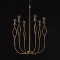 thumbnail image 5 of Capital Lighting 452561ML Cohen 6 Light 22" Wide Taper Candle Style Chandelier - Mystic, 5 of 6