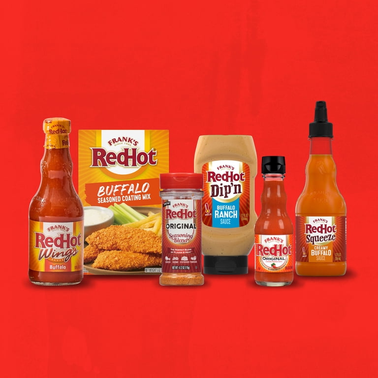 Frank's RedHot Spicy Kosher Original Cayenne Pepper Hot Wing Sauce