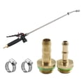 thumbnail image 6 of Adjustable Stainless Steel Pump Sprayer Wand With Lockable Handle & Brass Barbs Garden Supplies 3/8In 1/4In Hoses, 6 of 6