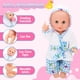 thumbnail image 5 of Set de muñecas DeaO Bath Time de 33 cm con spray de ducha y accesorios, 5 of 6