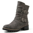 thumbnail image 3 of GLOBALWIN Fashion Ankle Boots for Women Grey 7M, 3 of 8