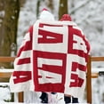 thumbnail image 5 of Cozy Comfort Throw Blanket, Soft Warm Sherpa Falala Throw Blankets, Decoration Gift, 50x60 inches, 5 of 6