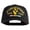 Black, variant on 1st Cavalry Division Vietnam Veteran Patched Solid Cotton Twill 5 panel Mesh Back Cap - Black OSFM