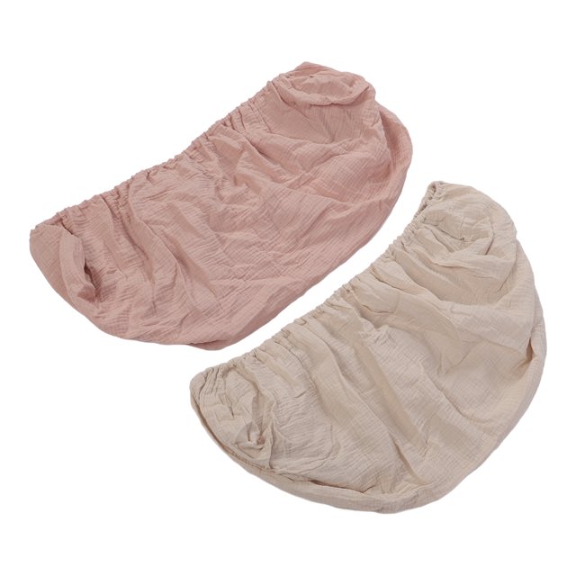 Soft Breathable Cotton Bassinet Fitted Sheets for Baby Mattress Hourglass Oval Rectangle