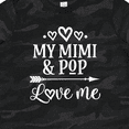 thumbnail image 4 of Inktastic Mimi and Pop Love Me Granddaughter Valentine Girls Toddler T-Shirt, 4 of 5