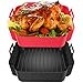 thumbnail image 3 of QENWKXZ 2 Pcs Pot en Silicone pour Friteuse à Air Chaud avec Poignée Réutilisable Doublure Résistante à la Chaleur Panier en Silicone Plateau de Cuisson Carré Accessoires pour Friteuse à Air Moule de Cuisson pour Friteuse Four Micro-Ondes, 3 of 4