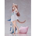thumbnail image 5 of Cat Girl Eating Fish Figurine Model Standing Soybean Powder Anime Cartoon Game Fit Model Comic Character Model Toy 7.09 inch, 5 of 5