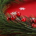 thumbnail image 5 of Artificial Holly Berries, Wine Red (10mm/12mm/15mm) - Mini Christmas Fake Berries Decor with Wire Stems for Xmas Wreath DIY Crafts Christmas Tree Garland Table Centerpieces Decorations, 5 of 6