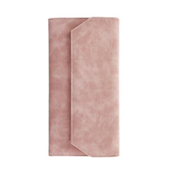 Organizador de herramientas de tejido, bolsa organizadora de viaje, estuche para alfileres de tejer, estuche para ganchos de crochet Rosa