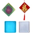 thumbnail image 2 of WINDLAND Resin Molds Square Silicone Pendant Jewelry Casting Molds with Two Hanging Hole, 2 of 10
