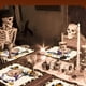 thumbnail image 4 of Juego de 4 manteles individuales para mesa de Halloween, diseño de fantasmas, gatos y otoño, 4 of 7