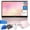 Pink, variant on HP 14" HD Student Business Laptop, Intel Quad-Core N150, 8GB RAM, 192GB Storage, (128GB UFS+64GB SD Card), 1 Year Office 365, Slim Design, Webcam, HDMI, Bluetooth, WiFi, Win 11 S, Willow Green