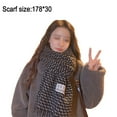 thumbnail image 2 of Scarfs for Women Winter Scarf for Women Cold Weather Scarves & Wraps Womens Scarf - black, 2 of 5