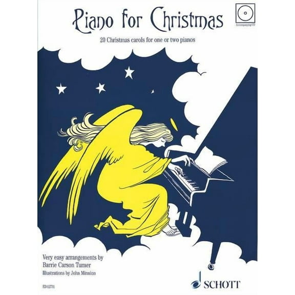 Piano for Christmas: 20 Christmas Carols for 1 or 2 Pianos