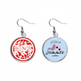 thumbnail image 1 of Corte de papel cerdo animal China Zodiaco Pendientes de sandía verano lóbulo desgaste Unbranded M, 1 of 3