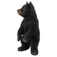 thumbnail image 4 of 22" Black and Brown Bear Cub Standing Statue, 4 of 6