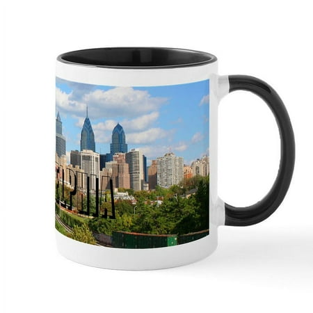 

CafePress - Philadelphia Mug - 11 oz Ceramic Mug - Novelty Coffee Tea Cup