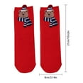 thumbnail image 4 of Christmas Socks Women Cotton Holiday Themed Festival Decoration Breathable Winter Warm Socks, Type 6, 4 of 9