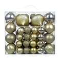 thumbnail image 6 of Christmas Balls 48 Pieces Colored Ornament Ball Set In 4/6/8cm Sizes For Tree Hanging And Seasonal Decor, 6 of 7