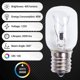 thumbnail image 5 of Bombilla de Luz para Microondas 40W E17 125V Pieza de Repuesto Paquete de 6, 5 of 5