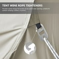 thumbnail image 2 of 2Pcs Professional Tent Cord Fasteners Tent Wind Rope Tighteners Wear-resistant Beer Openers, 2 of 9
