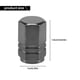 thumbnail image 2 of 64pcs Tire Stem Valve Caps Wheel Valve Covers Car Dustproof Tire Cap, 2 of 5