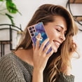 thumbnail image 6 of TECH CIRCLE For Galaxy S24 Case,360 Rotatable Marble Pattern Shiny Ring Holder Kickstand Soft TPU Girls Women Case Shockproof Protective Phone Case for Samsung Galaxy S24 6.1" 2024,Purple, 6 of 6