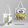 thumbnail image 3 of Sanrio My Melody Keroppi Bad Badtz Maru bolsa de lona de dibujos animados, bolso de mano para estudiantes, bolsa de compras, soporte de archivo, periferales de Anime, regalo, 3 of 4
