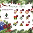 thumbnail image 2 of 36 unidades de alfileres navideños con forma de Keepsweat, bonitos adornos de invierno, 2 of 7