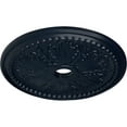thumbnail image 3 of Ekena Millwork 27 1/2"OD x 4"ID x 1 1/2"P Winsor Ceiling Medallion (Fits Canopies up to 4"), Hand-Painted Midnight Dream, 3 of 5