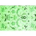 thumbnail image 1 of Ahgly Company Indoor Rectangle Abstract Green Contemporary Area Rugs, 4' x 6', 1 of 1