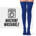thumbnail image 7 of Love Classic Extra Long Women's Thigh High Socks Soft Leg Warmers Shoe Sizes 6-9, 7 of 7