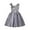 Grey, variant on TBWNWG Toddler Girls Court Style Bowknot Party Dress Sleeveless Floral Print Holiday Frock Elegant Attire,Sizes 9-10 Years