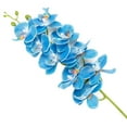 thumbnail image 2 of SPRING PARK 1Pc 3D Print Artificial Phalaenopsis Orchid Stem Bouquets Artificial Flowers for Wedding Party Home Garden Decor, 2 of 7
