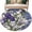 Purple Indigo Beige, variant on Spring Flowers Entryway Rug 2'x3' Non Slip Front Door Mats, Purple Hydrangea Orchid Floral Country Entrance Rugs Indoor Outdoor Carpet, Washable Floor Mats Small Area Rug for Bedroom Kitchen