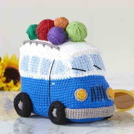 Herrschners® Retro Vibes Van Crochet Kit