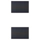 thumbnail image 2 of Manteles individuales Cateissary PVC soporte para cuencos estilo simple 2Conjunto Azul oscuro, 2 of 6